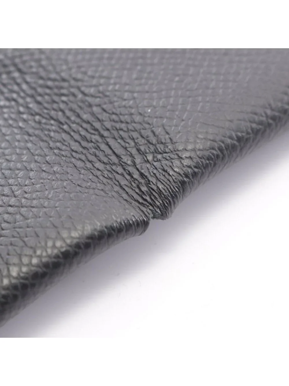 Hermes Coin Case Calvi Black Leather
